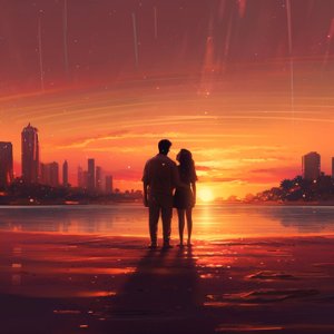 romantic-couple-at-sunset-or-sunrise-7